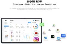 Планшет Doogee T20 Ultra 12GB/256GB LTE (черный)