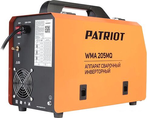 Сварочный инвертор Patriot WMA 205 MQ
