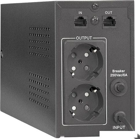 Источник бесперебойного питания ExeGate BNB-850.LED.AVR.EURO.RJ EP285475RUS