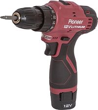 Дрель-шуруповерт Pioneer Tools CD-M1215-02C (с 2-мя АКБ, кейс) Дрель-шуруповерт Pioneer Tools CD-M1215-02C (с 2-мя АКБ, кейс)