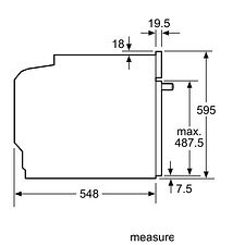 Электрический духовой шкаф Bosch Serie 8 HBG8755C0