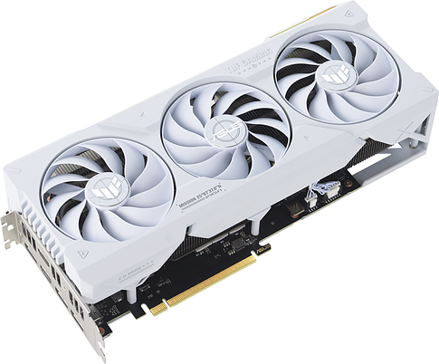 Видеокарта ASUS TUF Gaming GeForce RTX 4070 Ti Super 16GB GDDR6X White OC Edition TUF-RTX4070TIS-O16G-WHITE-GAMING