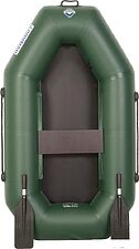 Гребная лодка Лоцман Гребная стандарт ЛС-200 ГР (зеленый)