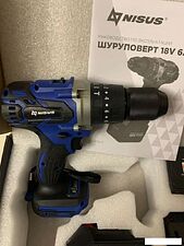 Ударная дрель-шуруповерт Nisus N-LB176-N (с 2-мя АКБ)