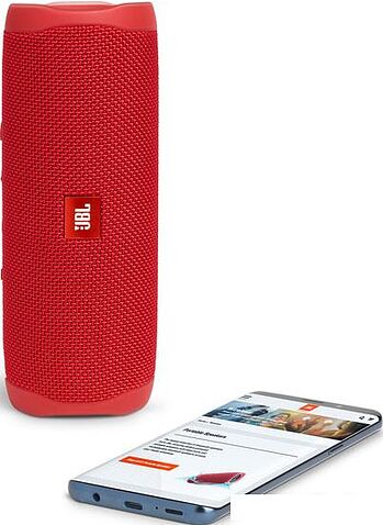 Беспроводная колонка JBL Flip 5 (красный)
