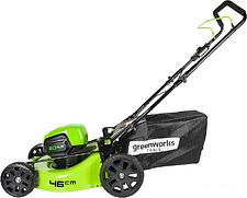 Колёсная газонокосилка Greenworks GD60LM46HP (без АКБ)