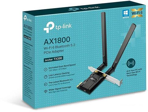 Wi-Fi/Bluetooth адаптер TP-Link Archer TX20E