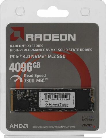 SSD AMD Radeon R3 4TB R3MP44096G8