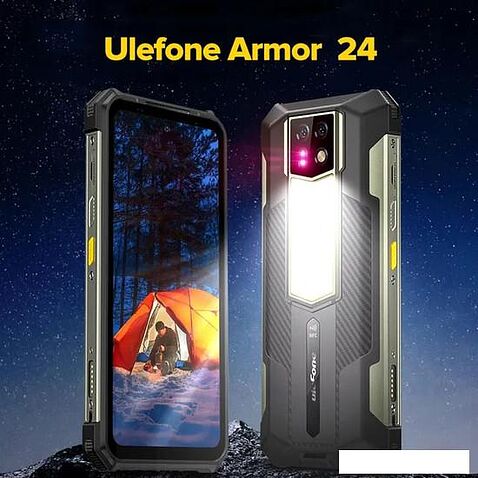 Смартфон Ulefone Armor 24 12GB/256GB (черный)