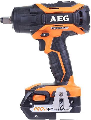 Гайковерт AEG Powertools BSS 18C 12ZBL LI-402C 4935459427 (с 2-мя АКБ, 4.0 Ah)