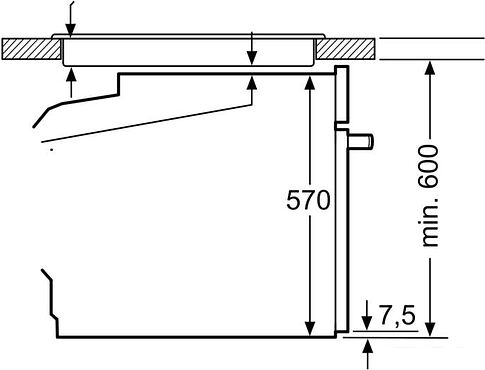 Электрический духовой шкаф Bosch HBA5360S0