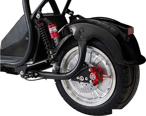 Электроскутер Yakama AP-H009-23 (черный)