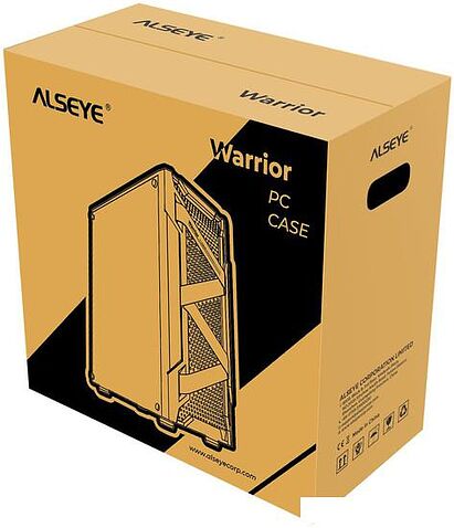 Корпус ALSEYE Warrior (черный)