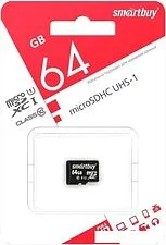 Карта памяти Smart Buy microSDXC SB64GBSDCL10-00 64GB Карта памяти Smart Buy microSDXC SB64GBSDCL10-00 64GB