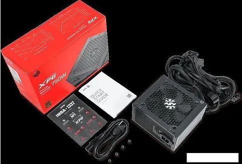 Блок питания ADATA XPG Pylon 550W 80+ PYLON550B-BKCEU