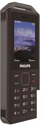 Кнопочный телефон Philips Xenium E2317 (темно-серый)