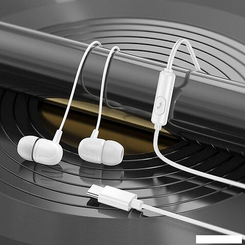 Наушники Borofone BM77 USB Type-C (белый)