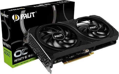 Видеокарта Palit GeForce RTX 4060 Infinity 2 OC NE64060S19P1-1070L