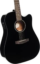 Электроакустическая гитара Cort Earth60CE BK