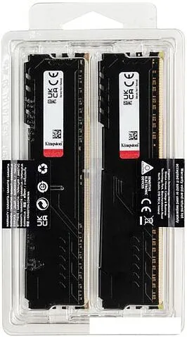 Оперативная память Kingston FURY Beast 2x4GB DDR4 PC4-25600 KF432C16BBK2/8