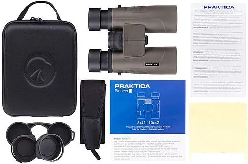 Бинокль Praktica Pioneer R 10x42 (умбра)
