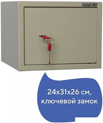 Мебельный сейф Brabix D-24m