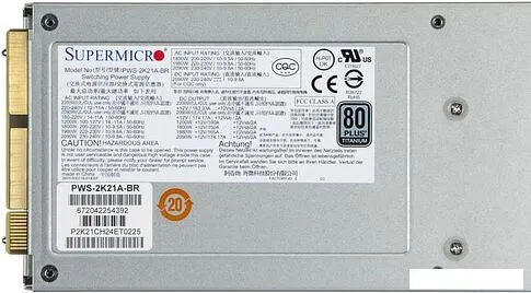 Блок питания Supermicro PWS-2K21A-BR