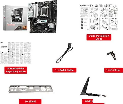 Материнская плата MSI B650M Gaming WiFi