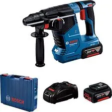 Перфоратор Bosch GBH 187-LI Professional 0611923021 (с 2-мя АКБ, кейс) Перфоратор Bosch GBH 187-LI Professional 0611923021 (с 2-мя АКБ, кейс)