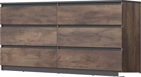 Комод MyStar ИВ-121.09 (таксус/графит)