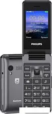 Кнопочный телефон Philips Xenium E2601 (темно-серый)