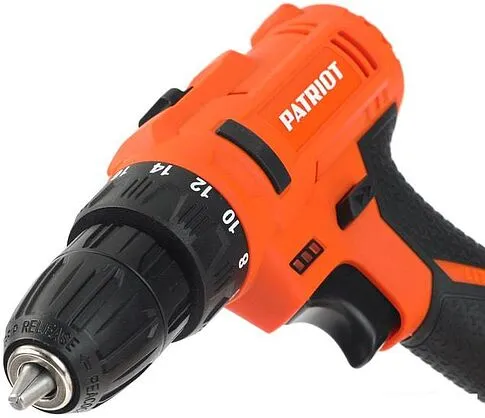 Дрель-шуруповерт Patriot BR 187UES (с 2-мя АКБ, кейс)