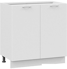 Шкаф напольный Трия Габриэлла 1Н8 (белый/сноу)