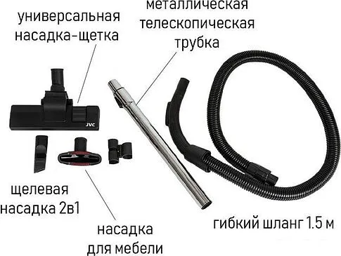 Пылесос JVC JH-VС401