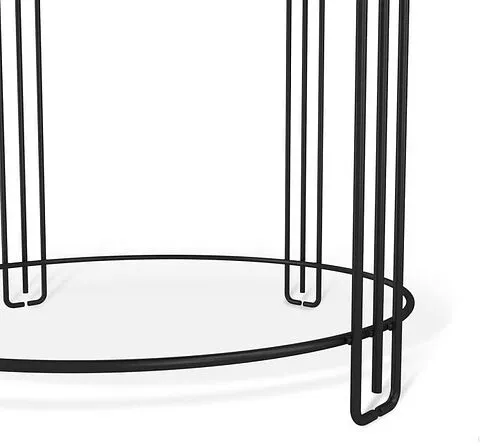 Журнальный столик Sheffilton SHT-CT53-1 (сонора/черный муар)