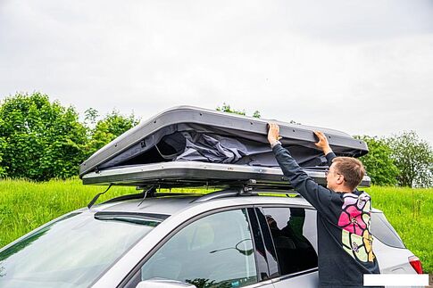 Автомобильная палатка XCAMP T10 (серый)