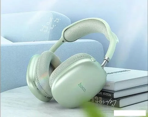 Наушники Hoco W35 Air Light (мятный)