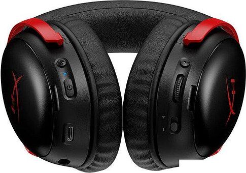 Наушники HyperX Cloud III S Wireless (черный/красный)
