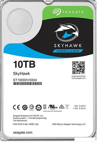 Жесткий диск Seagate SkyHawk AI 10TB ST10000VE0004