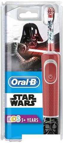 Электрическая зубная щетка Braun Oral-B Kids StarWars D100.413.2K