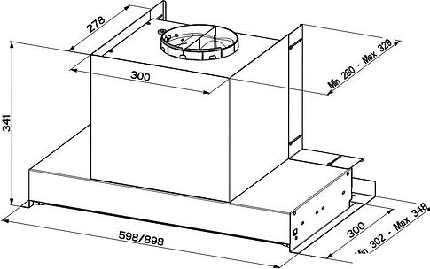 Кухонная вытяжка KUPPERSBERG Francesca 60