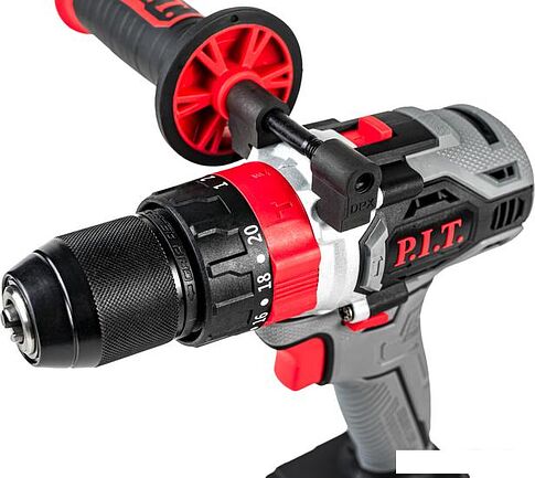 Ударная дрель-шуруповерт P.I.T PSB20H-13B (без АКБ)
