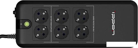 Источник бесперебойного питания IPPON Back Verso New 600 600VA