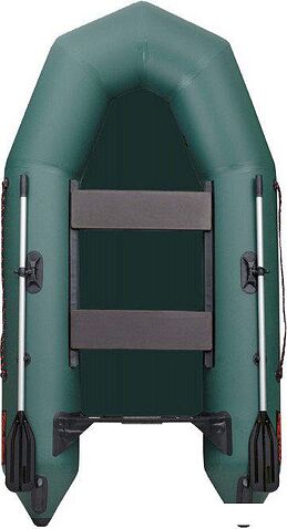 Моторно-гребная лодка Leader Boats Тайга-280-М 34115021 (зеленый)