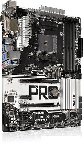 Материнская плата ASRock X370 Pro4