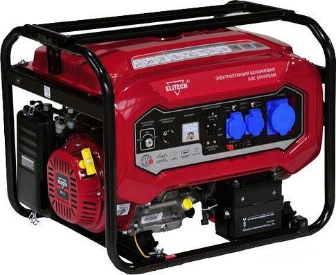 Бензиновый генератор ELITECH БЭС 10000ЕAМ