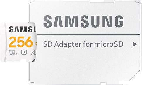 Карта памяти Samsung PRO Plus Sonic the Hedgehog microSDXC 256GB MB-MD256SA/LC1 (с адаптером)