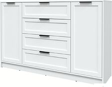 Тумба Интерлиния Концепт Тренд КТ-Т160 (белый платинум/белый)