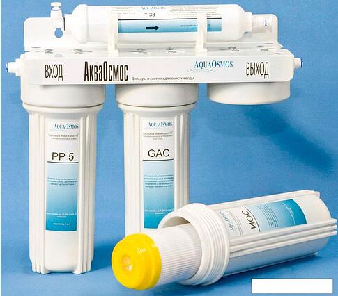 Стационарная система "под мойкой" АкваОсмос АО 4 С