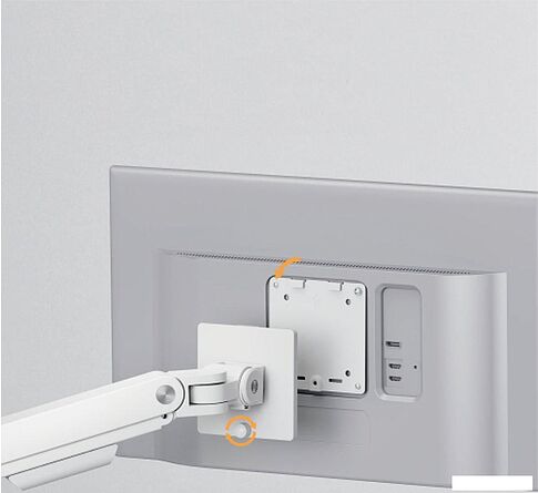 Кронштейн для монитора ErgoSmart Heavy-Duty Lux (полированный алюминий)